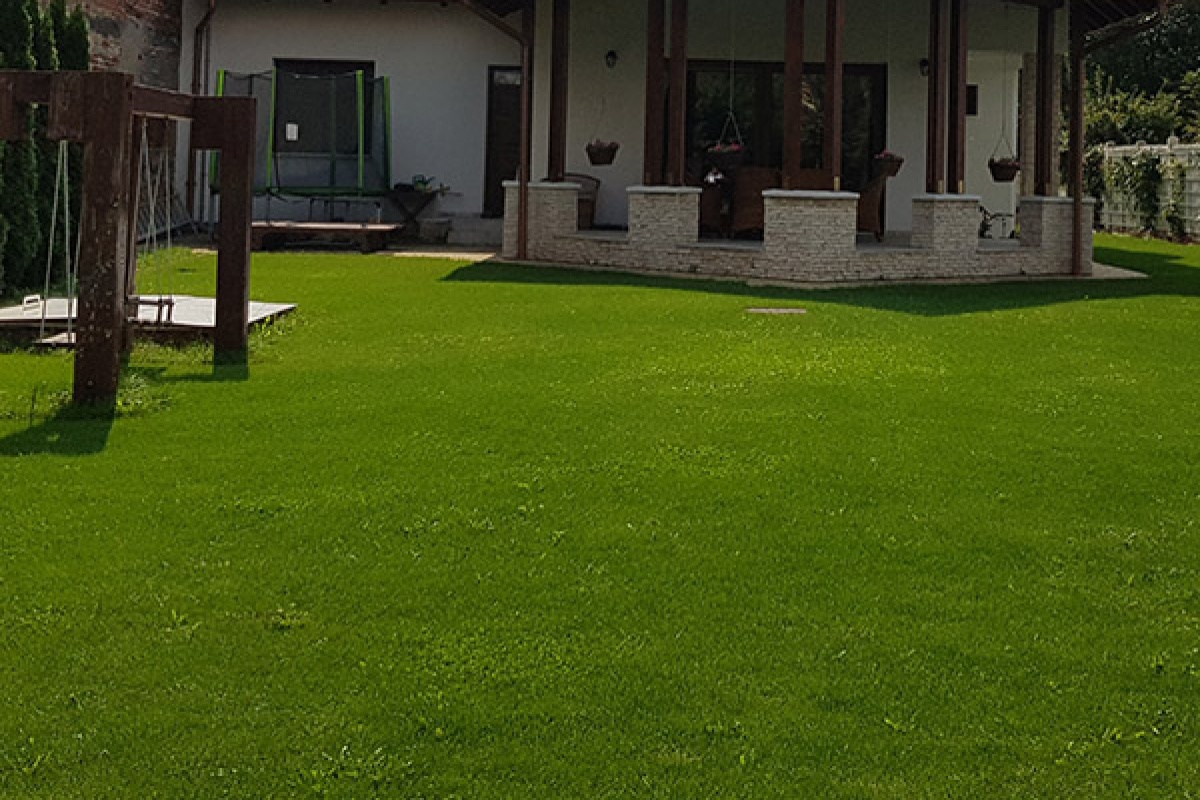 Előtte: Nagykanizsai kert beültetés előtt.